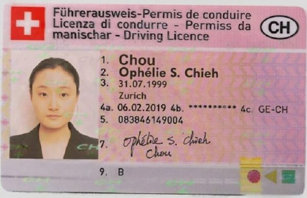 Schweiz Führerschein zu verkaufen