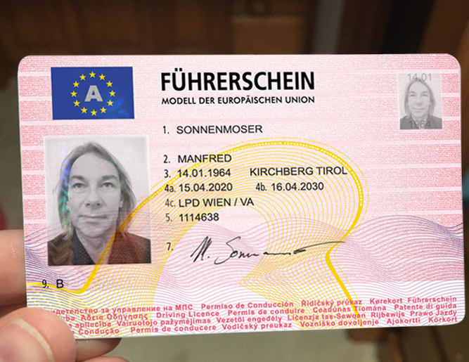 Österreich Führerschein